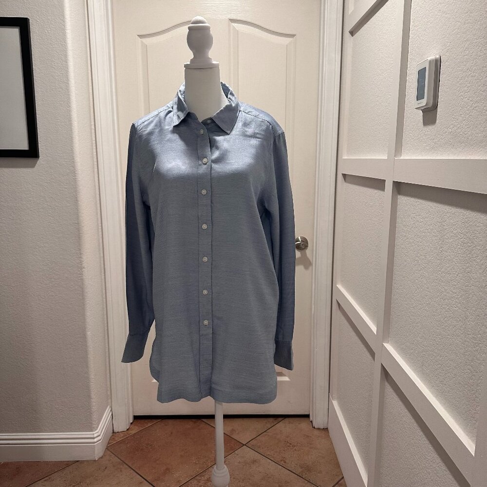 NWT Banana Republic Women's Button Shirt Parker Tunic Fit Size M